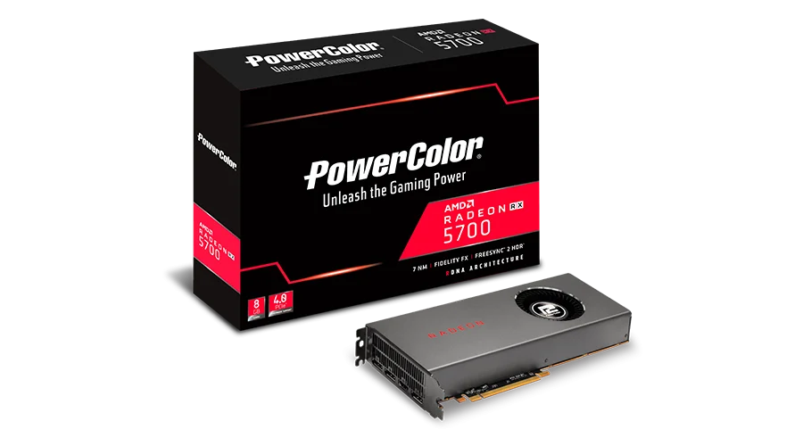 PowerColor Radeon RX 5700 8GB GDDR6 (AXRX 5700 8GBD6-M3DH)